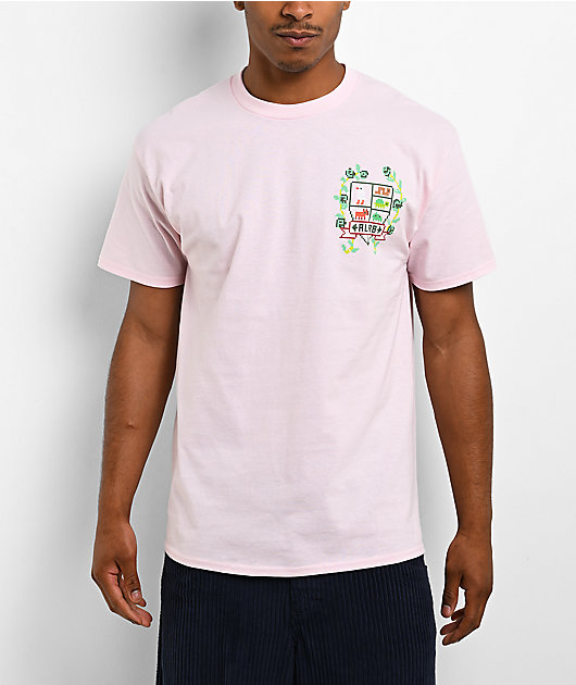 A.LAB Cross Stitch Pink T-Shirt