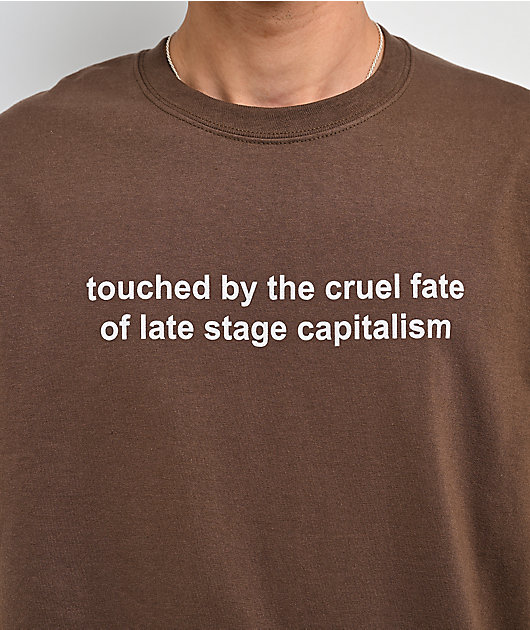 A.LAB Cruel Fate Brown T-Shirt