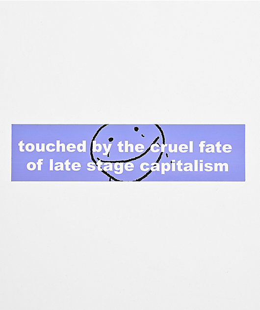 A.LAB Cruel Fate Purple Bumper Sticker