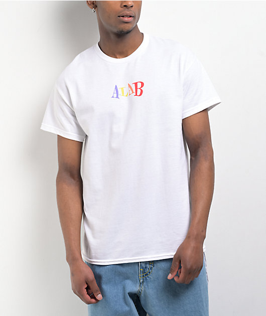 VR × AMAZARASHI × DENEI LAB. TEE / WHT A.LAB Dead Inside White T-Shirt | Zumiez