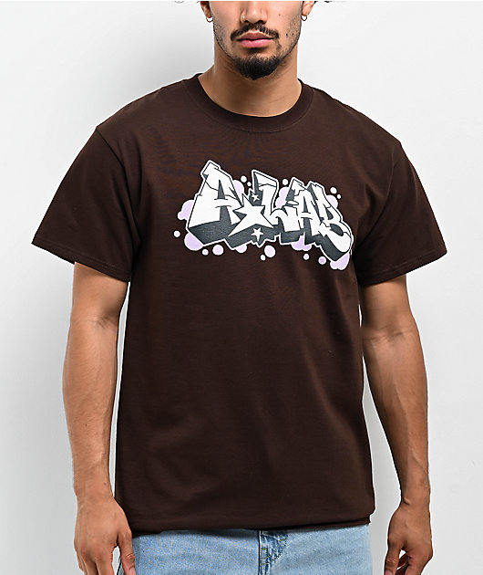 A.LAB Deejaylab Dark Brown T-Shirt