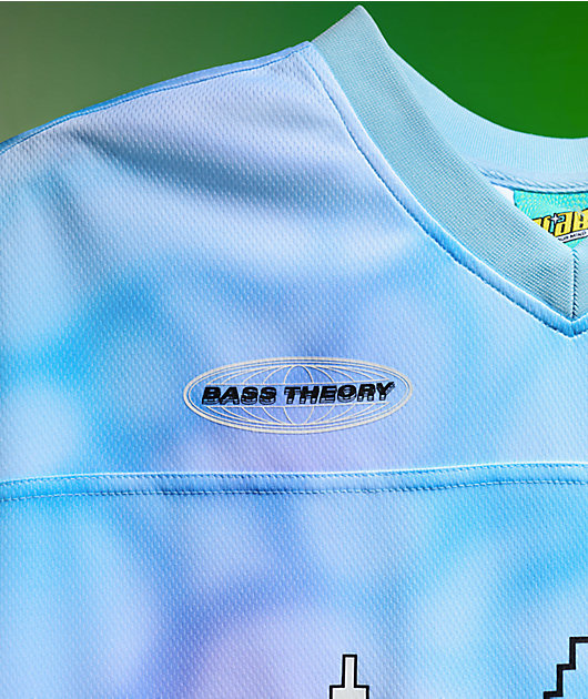A.LAB Ellery Blue Oversized Football Jersey
