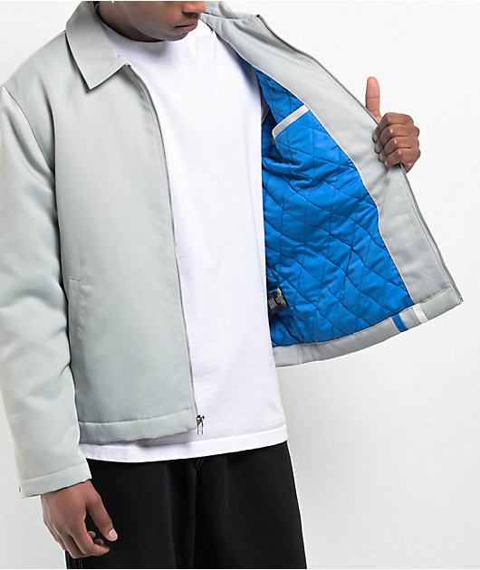 A.LAB Flash Gas Station Grey Work Jacket | Zumiez