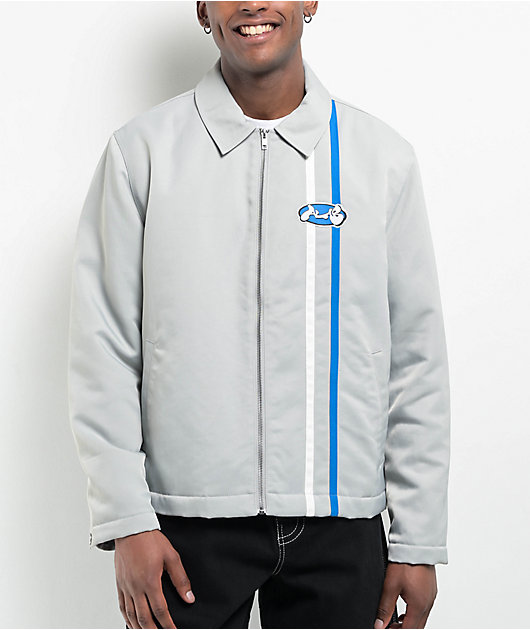 A.LAB Flash Gas Station Grey Work Jacket | Zumiez