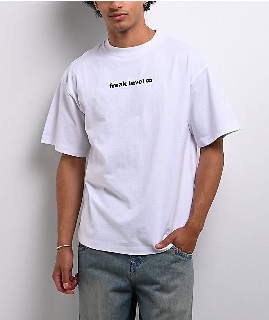 A.LAB Freak Level Infinity White T-Shirt