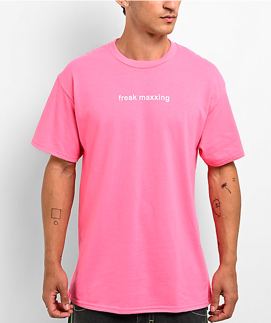 A.LAB Freak Maxxing Neon Pink T-Shirt
