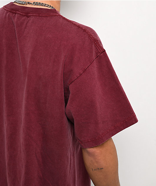 A.LAB Freak Maxxing Red Wash Boxy T-Shirt