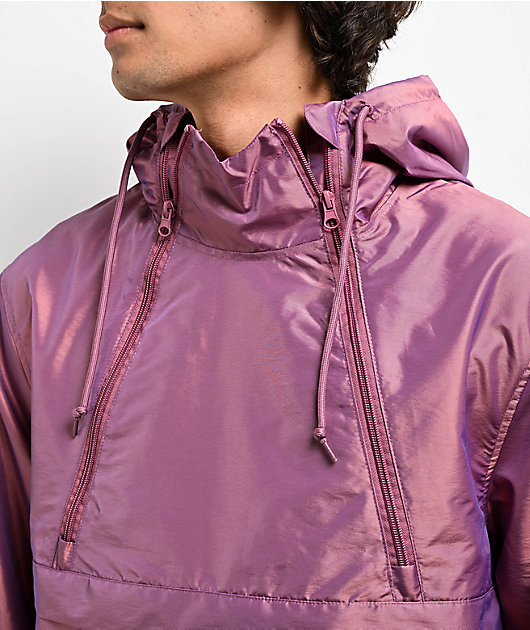 Windbreaker Anorak PINK high quality Lavender Lilac Color