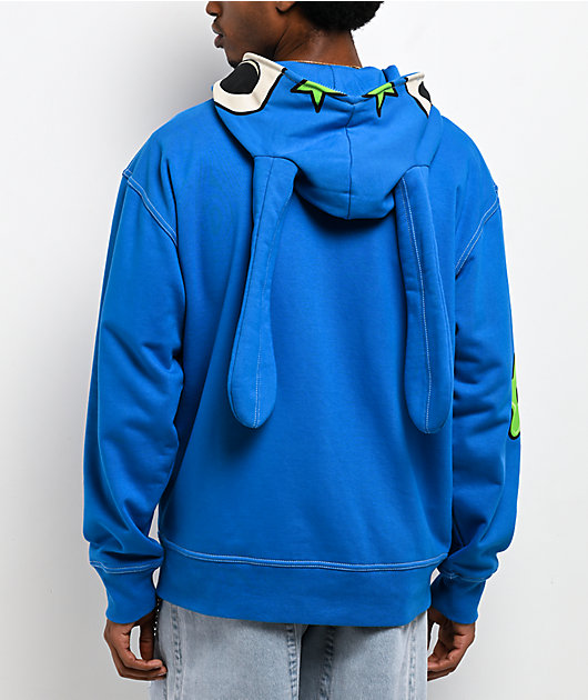 A.LAB Hidden Human Blue Zip Hoodie | Zumiez