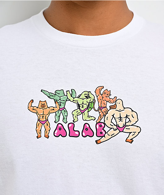 A.LAB Hit The Gym White T-Shirt
