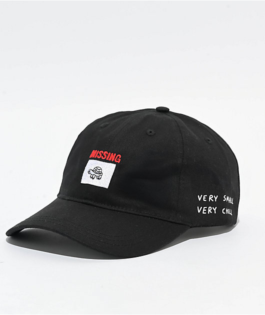 A.LAB Jerry Black Strapback Hat | Zumiez