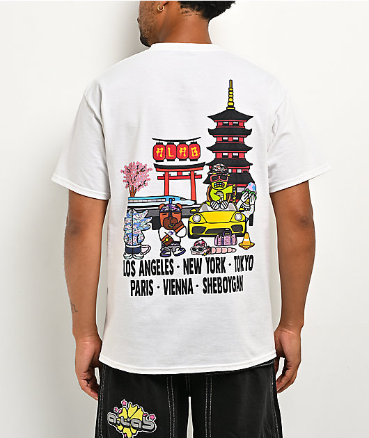 A.LAB Jerry Clout Tokyo White T-Shirt