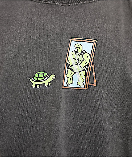 A.LAB Jerry Mirror Grey Wash T-Shirt