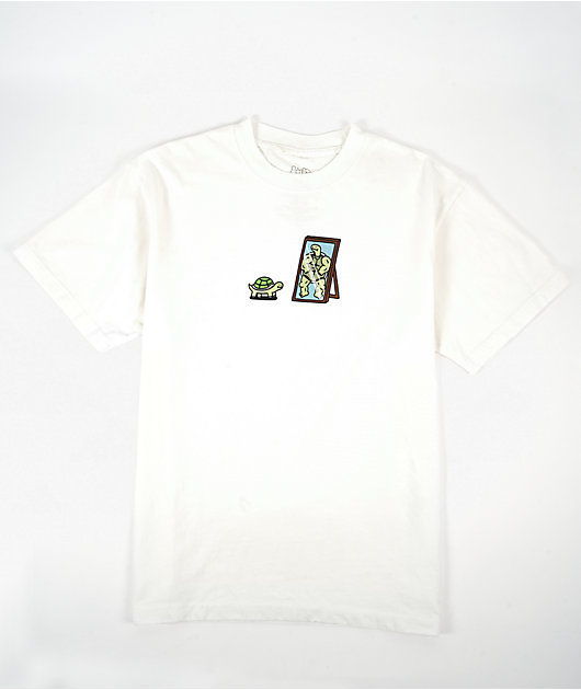 A.LAB Jerry Mirror White T-Shirt