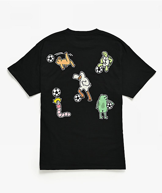 A.LAB Jerry Soccer Squad Black T-Shirt