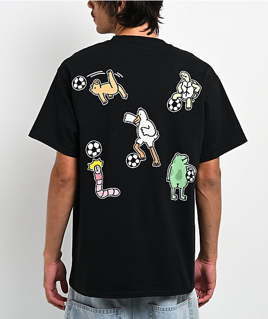 A.LAB Jerry Soccer Squad Black T-Shirt