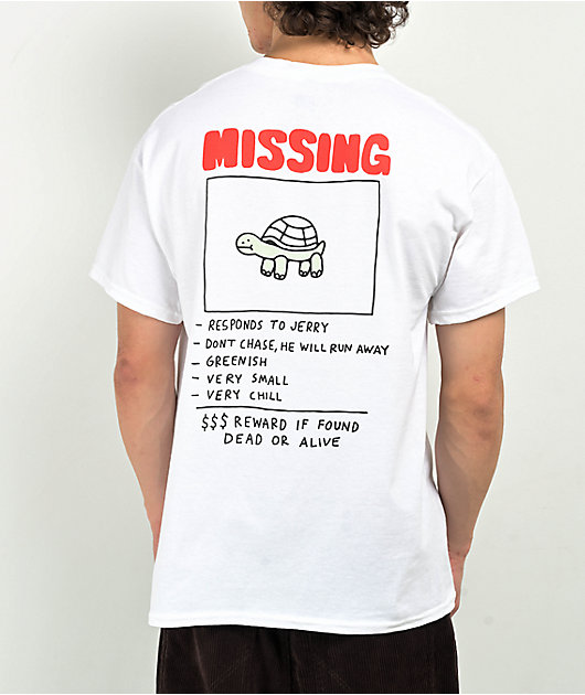 A.LAB Jerry Turtle White T-Shirt | Zumiez