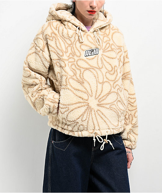 A.LAB Kendallie Flowers Birch Fleece Hoodie | Zumiez