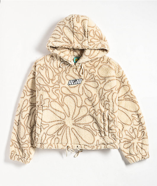 A.LAB Kendallie Flowers Birch Fleece Hoodie | Zumiez