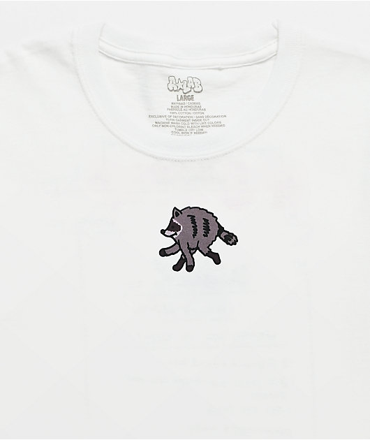 A.LAB Kid's Round Boy Found White T-Shirt