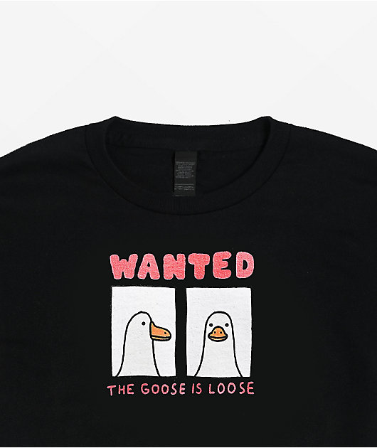 A.LAB Kids Goose Is Loose Black T-Shirt