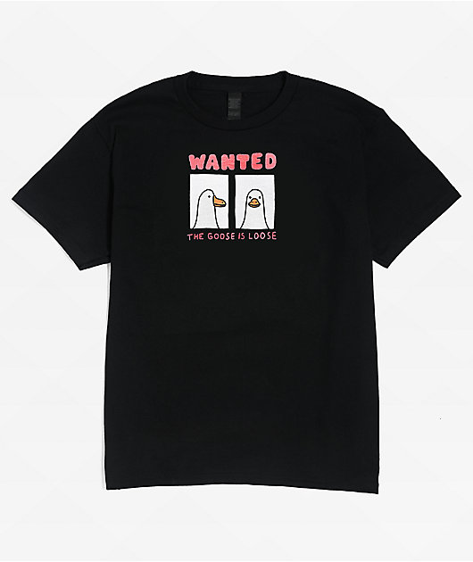 A.LAB Kids Goose Is Loose Black T-Shirt