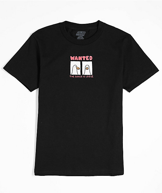 A.LAB Kids Goose Is Loose Black T-Shirt