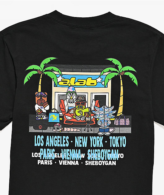 A.LAB Kids Jerry Clout Black T-Shirt