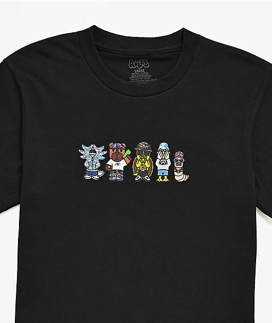 A.LAB Kids Jerry Clout Black T-Shirt