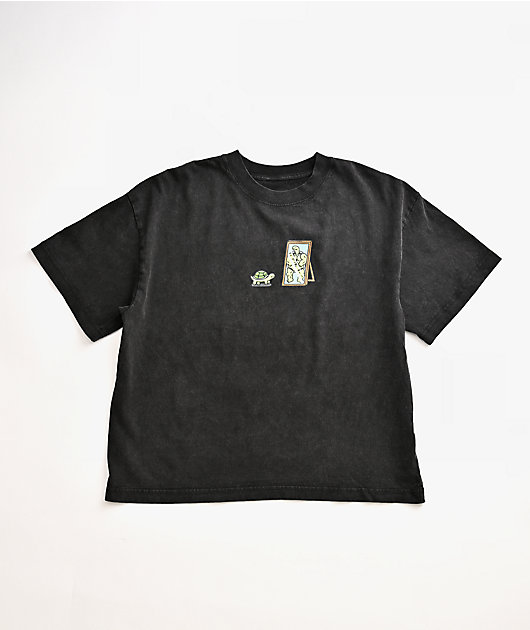 A.LAB Kids Jerry Mirror Black Wash T-Shirt