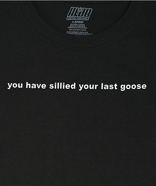 A.LAB Kids Last Goose Black T-Shirt