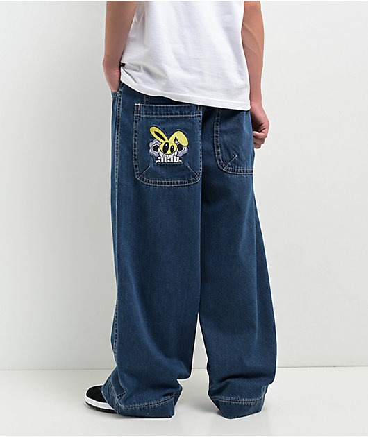 A.LAB Kids Mega Rave Dark Blue Jeans | Zumiez