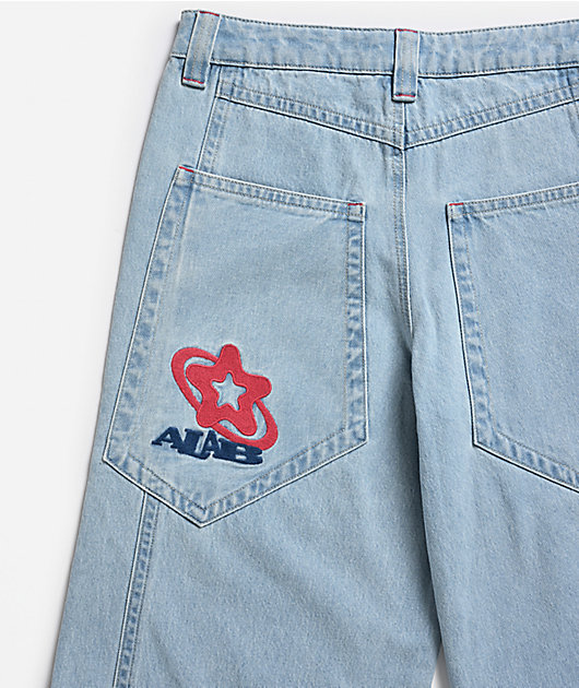 A.LAB Kids Mega Star Rave Light Blue Jeans