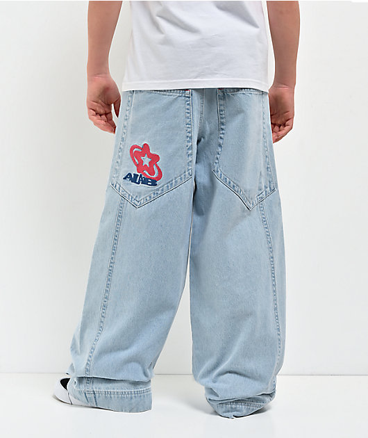 A.LAB Kids Mega Star Rave Light Blue Jeans