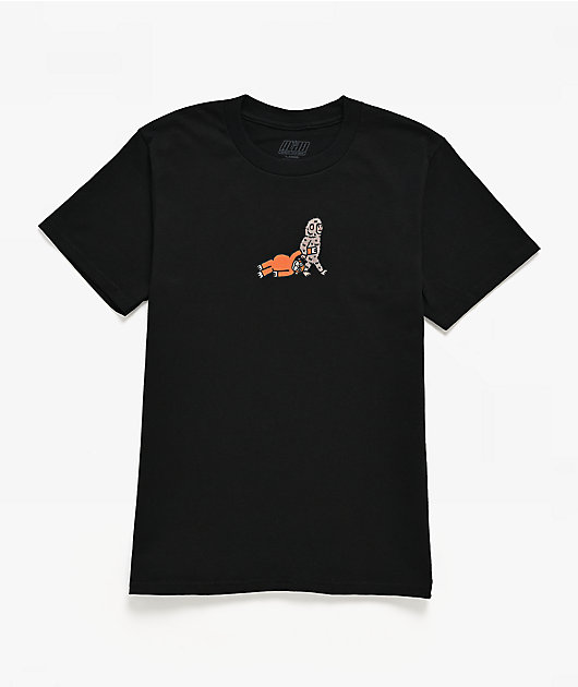 A.LAB Kids Monkey Walk Black T-Shirt