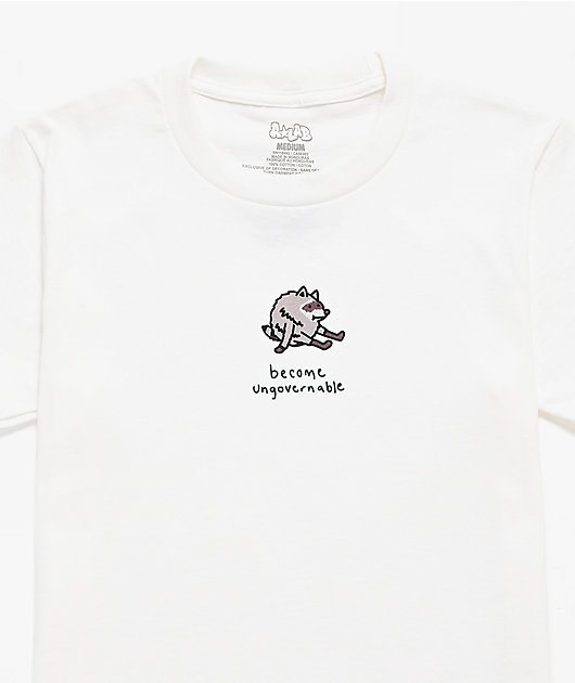 A.LAB Kids Ungovernable White T-Shirt