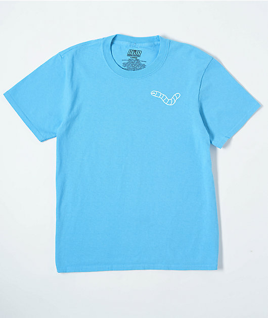 A.LAB Kids Wanted Worm Blue T-Shirt | Zumiez