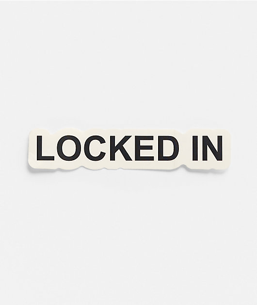A.LAB Locked In Sticker
