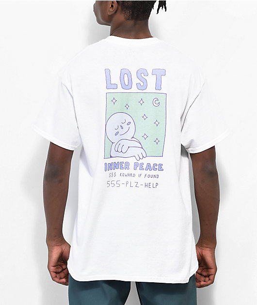 A.LAB Lost Inner Peace White T-Shirt | Zumiez