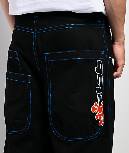 A.LAB Mega After Hours Black & Blue Jeans | Zumiez