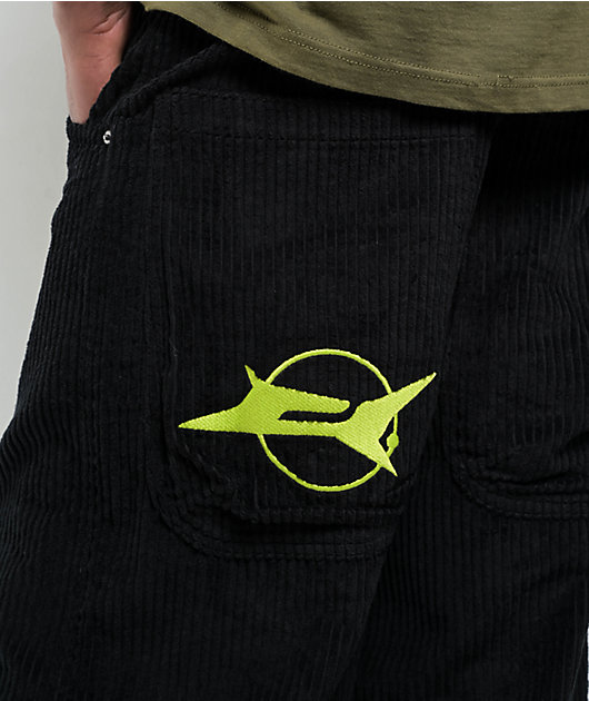 A.LAB Mega Rave Black Corduroy Pants | Zumiez