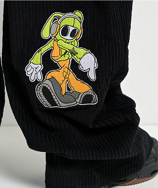 A.LAB Mega Rave Black Corduroy Pants | Zumiez