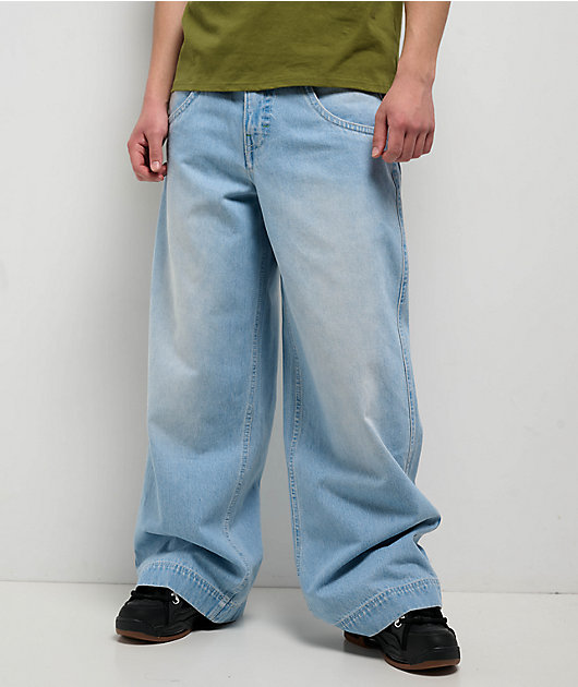 A.LAB Mega Rave Light Blue Wash Jeans