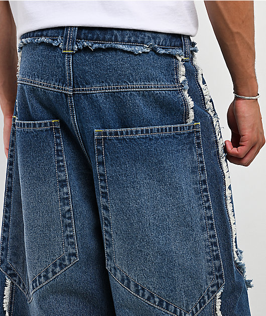 A.LAB Mega Star Exposed Indigo Jeans