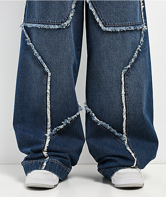 A.LAB Mega Star Exposed Indigo Jeans