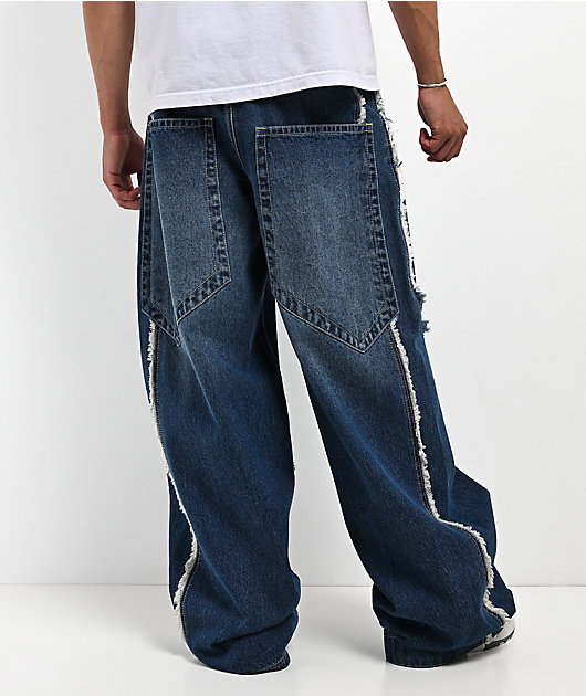A.LAB Mega Star Exposed Indigo Jeans