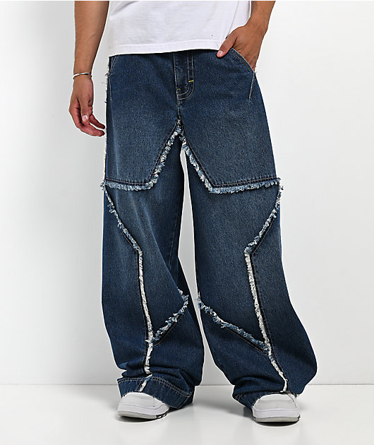 A.LAB Mega Star Exposed Indigo Jeans