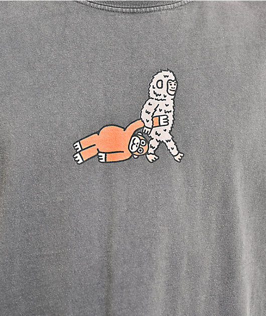 A.LAB Monkey Walk Grey Wash T-Shirt