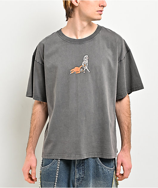 A.LAB Monkey Walk Grey Wash T-Shirt | Zumiez