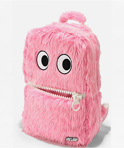 A.LAB Monster Pink Shag Backpack | Zumiez